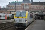 Der IC-A nach Oostende trifft im Vervierser Hbf (Central) ein (22.