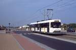 Oostende, Kust Tram, 6000, Westende, 25.07.1999.
