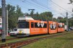 De Lijn BN 6008 aufgenommen 08.08.2015 am Haltestelle De Haan aan Zee 