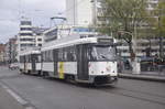 De Lijn Antwerpen PCC 7154 aufgenommen 17.04.2017 am Franklin Rooseveltplaats 