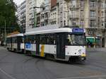 PCC 7084 von DE LIJN Antwerpen, Aufnahme am 25.09.2009 an der Haltestelle Harmonie