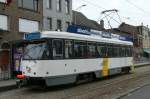 PCC 7164 von DE LIJN Antwerpen an der Haltestelle Steynstraat, Aufnahme am 19.04.2009