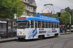 PCC 7029 von De Lijn Antwerpen, aufgenommen 28/06/2013 am Haltestelle Rooseveltplaats  