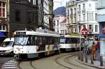 Triebwagen 7126 + 7165 in der Huidevetterstraat (4.