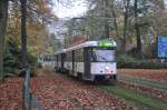 PCC 7151 von DE LIJN Antwerpen Richtung Merksem aufgenommen 07.11.2015 zwischen Haltestelle Provinciehuis und Harmonie