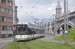 De Lijn Antwerpen Hermelijn 7254 aufgenommen 17.07.2016 am Cuperusstraat 