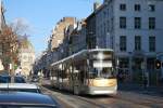 Straßenbahn der STIB in Sint-Joost-ten-Node (Brüssel) am 17.