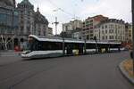 DE LIJN 7448 (Type:  Urbos 100X  Stadslijner ) am 26.Juli 2026 in Antwerpen bei der Central Station.