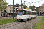 Anl�sslich der Au�erdienststellung der PCC-Stra�enbahnen in Antwerpen organisierte VLATAM eine Sonderfahrt dieser Stra�enbahnen durch die Stadt. Viele Stra�enbahnen fuhren entweder einzeln oder gekoppelt.
Die Stra�enbahnwagen 7105+7138 sind am Groenenhoek zu sehen
26.9.2026