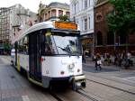 7160 fhrt als Lijn 8 in der Innenstadt von  Antwerpen;110831