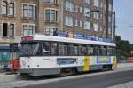 PCC 7035 von DE LIJN Antwerpen, aufgenommen 15/08/2012 am Haltestelle P & R Olympiade