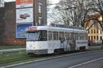 PCC 7060 von DE LIJN Antwerpen, aufgenommen 29/12/2012 am Haltestelle P&R Olympiade