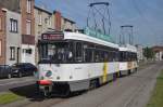 PCC 7165 von DE LIJN Antwerpen Richtung Wijnegem aufgenommen 03.07.2014 am Confortalei Deurne 