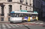 PCC 7046 von De Lijn Antwerpen am Lange Leemstraat, aufgenommen 27.06.2015