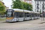 STIB/MIVB 3114 am 23.Juli 2026 in der Station Schaerbeek Gare.