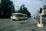 STIB/MIVB Stra�enbahn Br�ssel__PCC GTw 7577 auf Linie 101.__13-08-1974