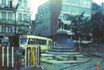 STIB/MIVB Stra�enbahn Br�ssel__PCC Gelenk-Tw auf Linie 52.__13-08-1974