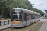 STIB/MIVB Bombardier Flexity Outlook 3057 aufgenommen 21.07.2015 am Haltestelle VUB Etterbeek