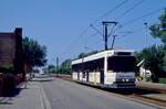 Oostende, Kust Tram, 6000, Lombardsijde, 25.07.1999.
