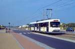 Oostende, Kust Tram, 6000, Westende, 25.07.1999.