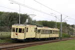 Belgium
125th Anniversary Coastal tramline Knokke - Oostende - De Panne
Preserved tramway 9965 and trailers 8768+11593 in de Haan aan Zee
12/6/2010