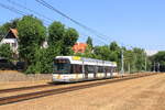 Belgi�n, De Lijn Kust
Triebwagen 6336 ausgeliehen von die Verkehrsbetriebe Gent auf Dienstfahrt, in De Haan aan Zee
1/8/2026