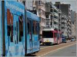 - Auf der Suche nach ein paar Sonnenstrahlen - Trambegegnung in Middelkerke am 23.07.2011 (Jeanny)