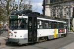 PCC 6215 von DE LIJN Gent, aufgenommen 11.04.2009 am Bahnhof Gent-Sint-Pieters