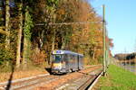 Belgium Brussels  Tram 7727 on line 44, avenue de Tervuren near rond-point Ravenstein   7/11/2025    The end of service for the 7700/7800 series trams is approaching.