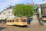 Belgium, Antwerpen  150th anniversary Electric Tram in Antwerpen.