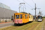 Belgium, Antwerpen  150th anniversary Electric Tram in Antwerpen.