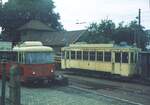 Tramsite Schepdaal__Tw und Bus 'G3'.__13-08-1974