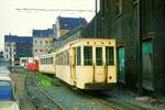 SNCV Br�ssel__Tw mit Bw 19445 in der Vorstadt.__13-08-1974