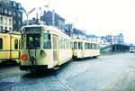 SNCV Br�ssel__Tw 9671+Bw auf Linie 'G' nach Grimbergen in der Br�sseler City.__13-08-1974