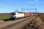 Belgiën
Lok 7193 885 vom RTBC zieht einem Containerzug auf Gegenspur in Warsage
4/2/2026