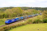 Belgiën Gemmenich
Lok 186 268 von BLSCN zieht einem trailerzug nach Zeebrugge
17/4/2026