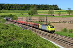 Belgien 
Lok 186 116 von DBC zieht einem Stahlzug in Hindel 
30/4/2026