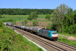 Belgien
Lok 186 225 von DBC zieht einem gemischte G�terzug, Hindel
9/5/2026