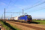 Belgi�n
Lok 6193 045 von Medway zieht einem Kesselzug in Warsage
15/10/2026