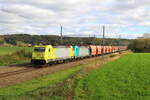 Belgi�n
Lok 186 116 + 186 234 von DBC ziehen einem leerem G�terzug in Warsage
27/10/2026