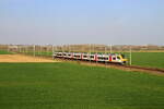 Belgiën 
Triebzug 08565 vom SNCB als Personenzug S19 4008 Nivelles - Landen in Neerwinden 
21/3/2026