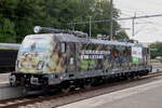 Belgi�n  Ausstellung von Loks in Bahnhof Ciney w�hrend der PFT Festival 2026, hier die CFL 188 184  16/8/2026