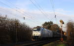 186 253-1 und 186 255-6 beide von Railpool  kommen die Gemmenicher-Rampe hochgefahren aus Richtung Aachen-West mit einem Kohlenleerzug aus Dillingen(an der Saar) nach Antwerpen-Zandvliet(B) und fahren
