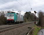 Die Cobra 2830  kommt als Lokzug von Aachen-West nach Belgien und fährt die Gemmenicher-Rampe hoch.