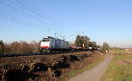 186 494-1 von Lineas/Railpool kommt aus Richtung Aachen-West und fährt die Gemmenicher-Rampe hoch mit einem gemischten Güterzug aus Köln-Gremberg(D) nach Antwerpen-Noord(B) und