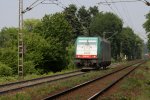 Die Cobra 2805 kommt als Lokzug von Aachen-West in Richtung Montzen(B) fhrt den Gemmenicher-Weg hoch bei Sonne.
21.5.2011