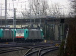 Ein Nachschuss von der Cobra 2819 sie fährt als Lokzug von Aachen-West nach Montzen/Belgien.