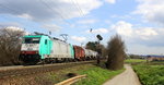 Die Cobra 2805 kommt aus Richtung Aachen-West und fährt die Gemmenicher-Rampe hoch mit einem Kurzen gemischten Güterzug aus Köln-Gremberg nach Antwerpen-Noord(B) aus Richtung