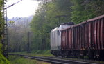 Ein Blick auf die 186 341-4 der Euro Cargo Rail.