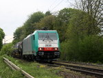Die Cobra 2836 kommt die Gemmenicher-Rampe herunter nach Aachen-West mit einem langen Kesselzug aus Antwerpen-BASF nach Ludwigshafen-BASF(D).